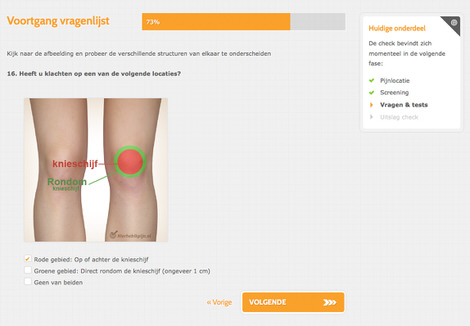 Fysiotherapie check (vraag)