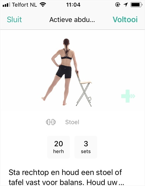oefening piriformis syndroom