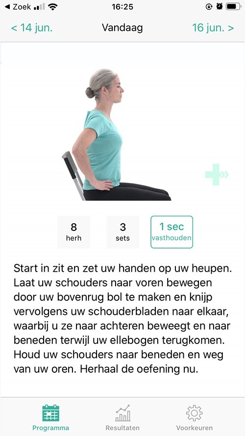oefening schouderartrose
