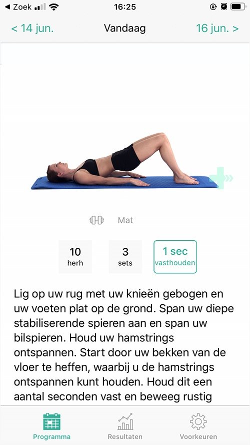 oefening ziekte van bechterew