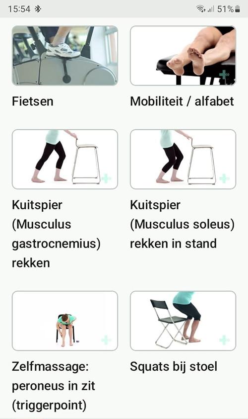 Online oefenprogramma Compartimentsyndroom van het onderbeen