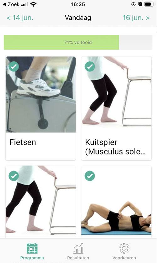 Online oefenprogramma Mediaal tibiaal stress syndroom