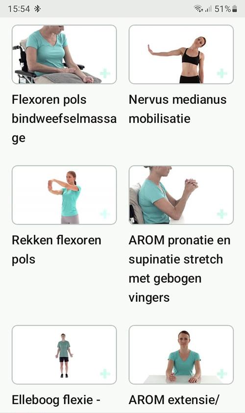 Online oefenprogramma Pronator teres syndroom