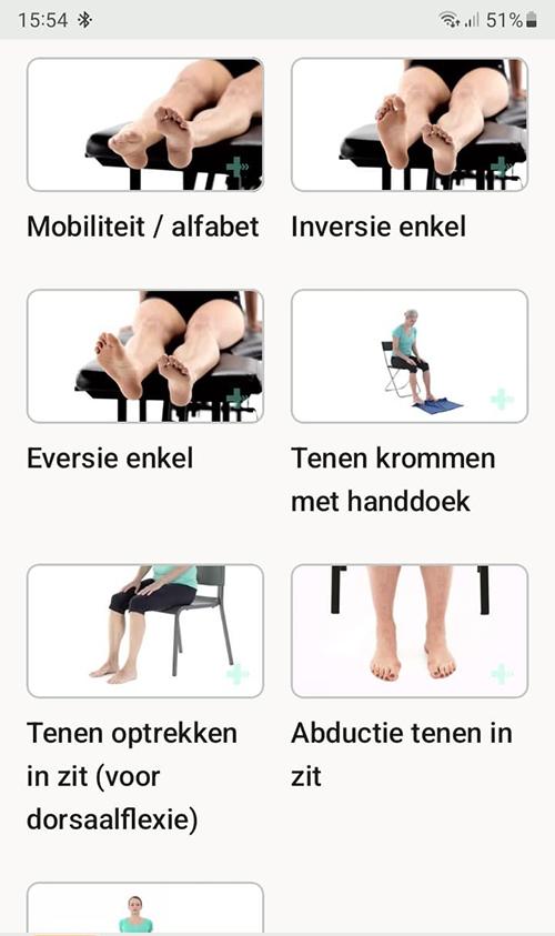 Online oefenprogramma Sinus tarsi syndroom