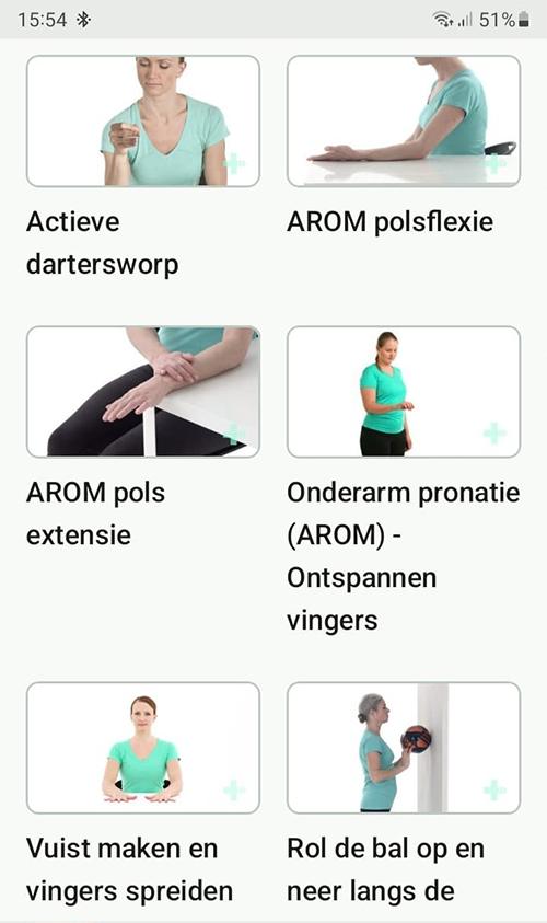 Online oefenprogramma TFCC letsel