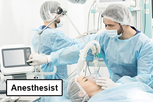 Anesthesist verdoving operatiekamer anesthesioloog