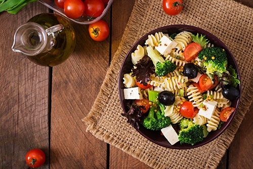 Gezonde maaltijd salade recept snel makkelijk simpel