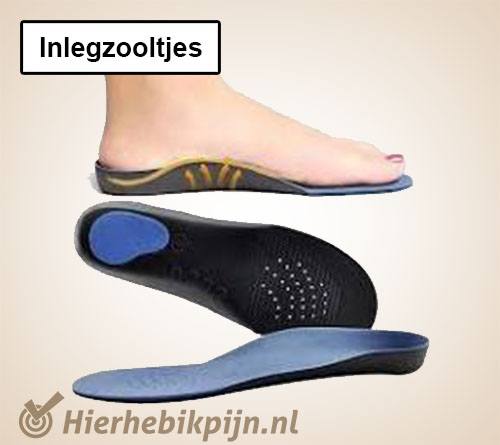 Inlegzooltjes voetklachten