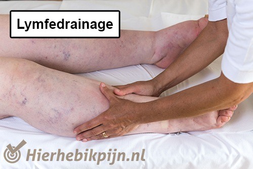 Onderbenen lymfedrainage