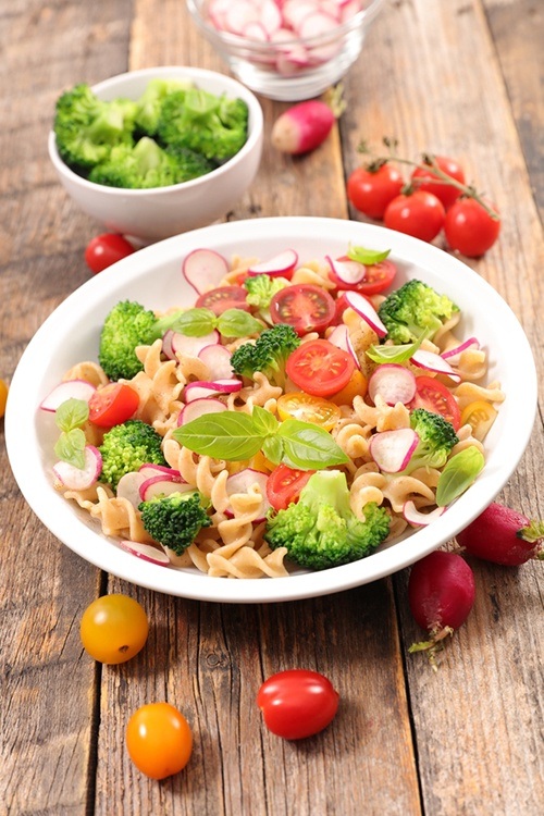 Pasta salade snel recept snel koken weinig tijd